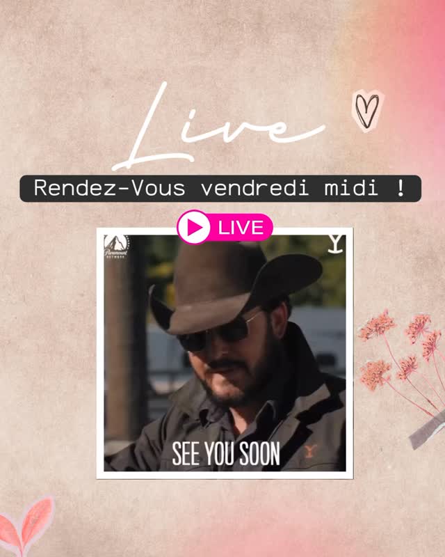 Je vous donne rendez-vous vendredi 3 à midi un live simultané ICI et sur ma page Facebook !😎

Ça fait tellement longtemps qu’on n’a pas papoté en direct, que j’ai trop hâte !

Je répondrai à toutes vos questions et je vous dévoilerai la suite de nos aventures ensemble !🔥🔥🔥

Les absents auront bien sûr accès au replay et peuvent poser des questions en avance juste dessous ! J’y répondrai aussi pendant le live ! 🧡

#slowburnromance #passionlecture #bpmfamily💕 #sagaromance