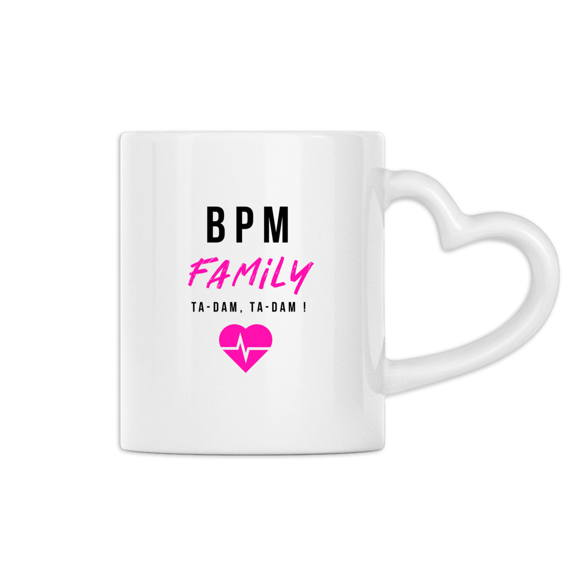Mug coeur BPM