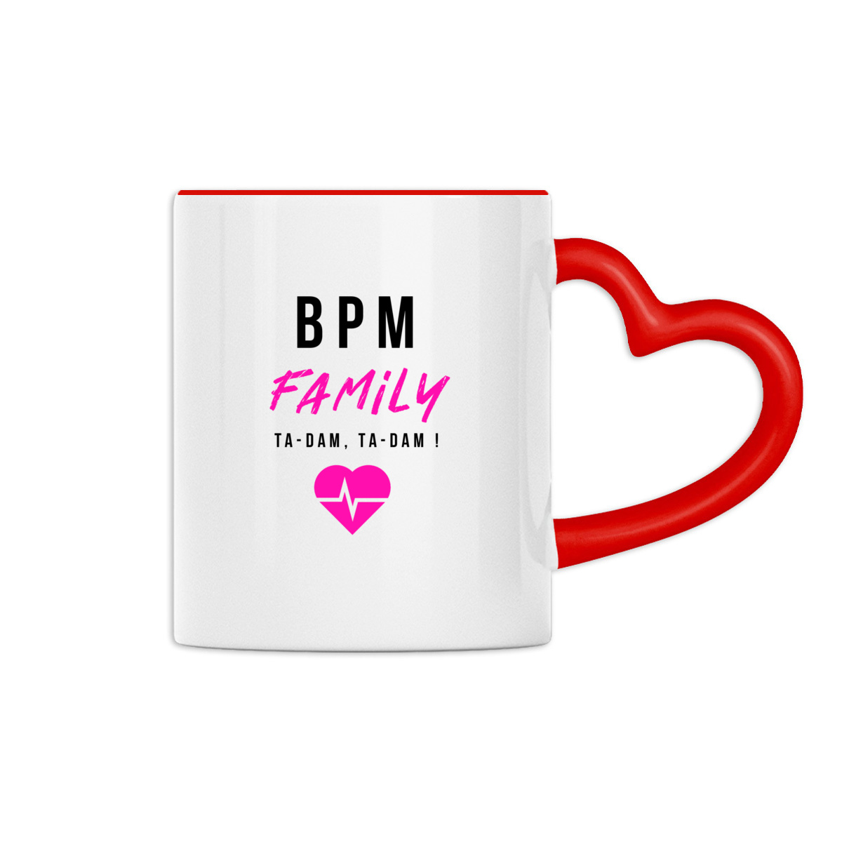 Mug coeur BPM