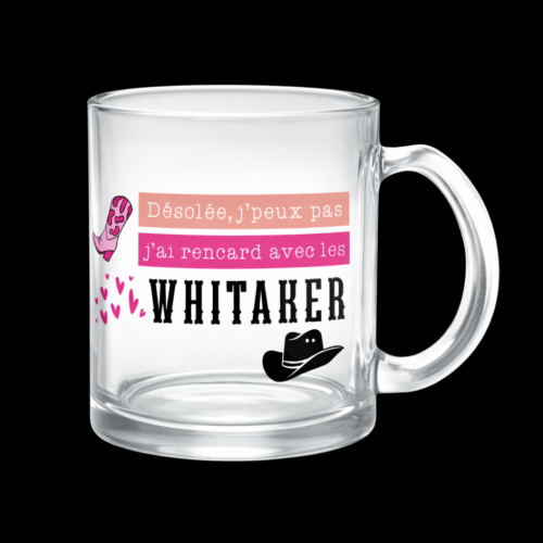 Mug verre Whitaker Hearts